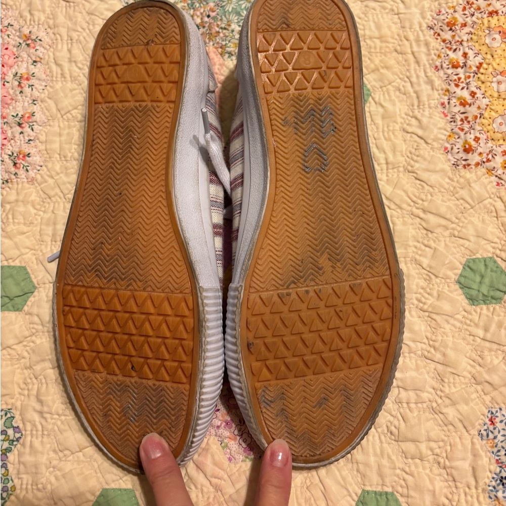 Universal Thread Multicolor Striped Sneakers - image 4